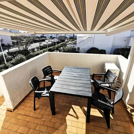 Apartamento Les Zodiaques - 3 Pieces Climatise 4 Couchages Port Leucate. Ref: 1zod_k5 Mae-6681