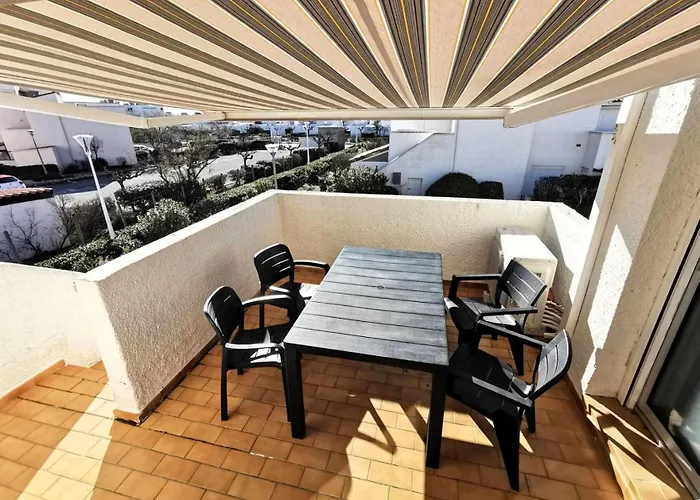 Appartement Résidence Les Zodiaques - 3 Pièces Climatisé 4 Couchages Port Leucate. Réf: 1zod_k5 Mae-6681